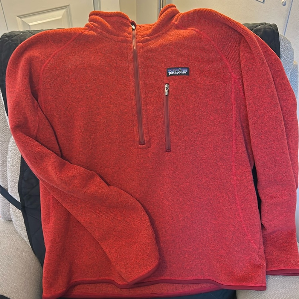Patagonia 1/4 zip better sweater size L